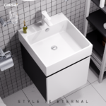 Tủ lavabo CAESAR EH05261ATGV treo tường - Ảnh 2