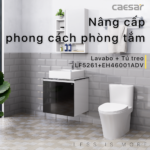 Tủ lavabo CAESAR EH46001ADV treo tường - Ảnh 4