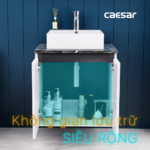 Tủ lavabo CAESAR EH46001AV treo tường - Ảnh 4