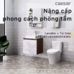 Tủ lavabo CAESAR EH46001AWV treo tường - Ảnh 3