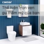 Tủ lavabo CAESAR EH46001AWV treo tường - Ảnh 2
