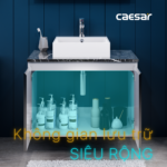 Tủ lavabo CAESAR EH48001ADV treo tường - Ảnh 3