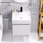 Bộ tủ lavabo CAESAR LF5263 + EH05263AV treo tường - Ảnh 2