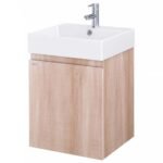 Bộ tủ lavabo CAESAR LF5263 + EH05263AW7V treo tường
