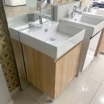 Bộ tủ lavabo CAESAR LF5263 + EH05263AW7V treo tường - Ảnh 2