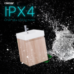 Bộ tủ lavabo CAESAR LF5263 + EH05263AW7V treo tường - Ảnh 6