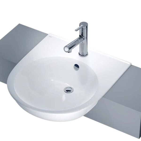 Chậu rửa mặt lavabo CAESAR LF5302 dương vành