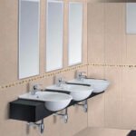 Chậu rửa mặt lavabo CAESAR LF5302 dương vành - Ảnh 8