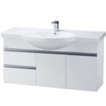 Bộ tủ lavabo CAESAR LF5324 + EH05324AV treo tường