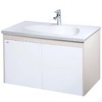 Bộ tủ lavabo CAESAR LF5368 + EH05368ADV treo tường