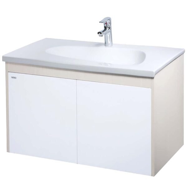 Bộ tủ lavabo CAESAR LF5368 + EH05368ADV treo tường
