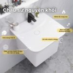 Bộ tủ lavabo CAESAR LF5370 + EH05370AV treo tường - Ảnh 3
