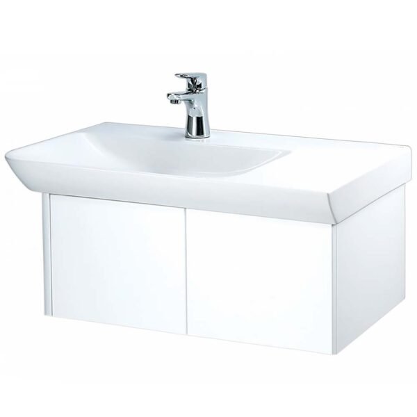 Bộ tủ lavabo CAESAR LF5374 + EH05374AV treo tường