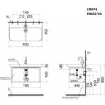 Chậu rửa mặt lavabo CAESAR LF5376 dương vành (bao gồm ống xả và nắp sứ) - Ảnh 6