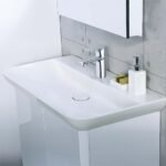 Bộ tủ lavabo CAESAR LF5376 + EH05376AV treo tường - Ảnh 3