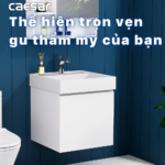 Tủ lavabo CAESAR EH05380AV treo tường - Ảnh 2