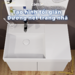 Chậu rửa mặt lavabo CAESAR LF5382 đặt bàn (bao gồm ống xả và nắp sứ) - Ảnh 3