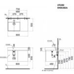 Chậu rửa mặt lavabo CAESAR LF5382 đặt bàn (bao gồm ống xả và nắp sứ) - Ảnh 7