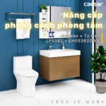 Tủ lavabo CAESAR EH05382DWV treo tường - Ảnh 4