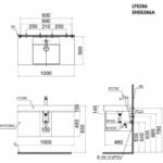 Chậu rửa mặt lavabo CAESAR LF5386 đặt bàn (bao gồm ống xả và nắp sứ) - Ảnh 8