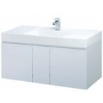 Bộ tủ lavabo CAESAR LF5386 + EH05386AV treo tường