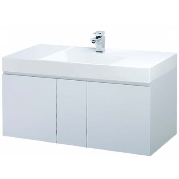 Bộ tủ lavabo CAESAR LF5386 + EH05386AV treo tường