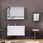 Bộ tủ lavabo CAESAR LF5386 + EH05386AV treo tường - Ảnh 5