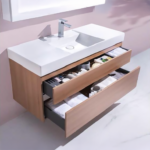 Tủ lavabo CAESAR EH05386DWV treo tường - Ảnh 4