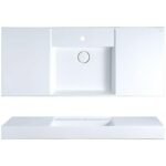 Chậu rửa mặt lavabo CAESAR LF5388 đặt bàn (bao gồm ống xả và nắp sứ)