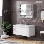 Tủ lavabo CAESAR EH05388AV treo tường - Ảnh 4