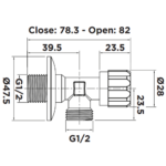 Van giảm áp AMERICAN STADARD M19225 - Ảnh 2