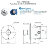 Van điều chỉnh nhiệt độ TOTO TBV01406B/ TBN01001B - Ảnh 7