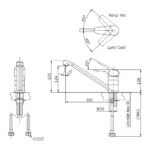 Vòi chén TOTO TTKC301FV nóng lạnh - Ảnh 4