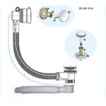 Bộ xả nhấn bồn tắm TOTO DB505R-2B - Ảnh 3