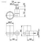 Kệ ly TOTO TX707AE EGO - Ảnh 5