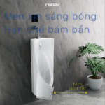 Bồn tiểu nam CAESAR U0235 treo tường, thoát ngang - Ảnh 8