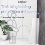 Bồn tiểu nam CAESAR U0239 đặt sàn, thoát sàn - Ảnh 6