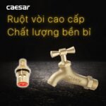 Vòi lavabo CAESAR W035 lạnh, gắn tường - Ảnh 3
