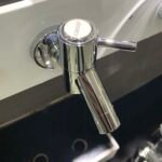 Vòi lavabo CAESAR W047C lạnh, gắn tường - Ảnh 3