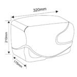 Máy sấy tay AMERICAN STADARD WF-8005 (WF8005) - Ảnh 6