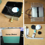 Van xả tiểu AMERICAN STADARD WF-8604 (WF8604) cảm ứng dùng pin - Ảnh 4