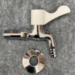 Vòi lavabo CAESAR WP027C lạnh, gắn tường - Ảnh 2