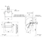 Hộp giấy TOTO YH406RV dòng L tròn - Ảnh 6