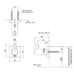 Móc áo TOTO YRH408V dòng L vuông - Ảnh 8