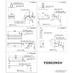 Combo phụ kiện TOTO YS903N5V (5 sản phẩm dòng G vuông) - Ảnh 3