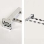 Giá treo khăn TOTO YT408W6V dòng L vuông - Ảnh 2