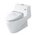 Bồn cầu INAX AC-1035+CW-KB22AVN/ BW1 (AC1035VN) 1 khối nắp điện tử CW-KB22AVN