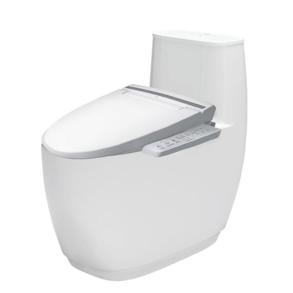 Bồn cầu INAX AC-1052+CW-KB22AVN/ BW1 (AC1052VN) 1 khối nắp điện tử CW-KB22AVN