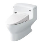 Bồn cầu INAX AC-4005+CW-KA22AVN/ BW1 (AC4005VN) 1 khối nắp điện tử CW-KA22AVN xả gạt