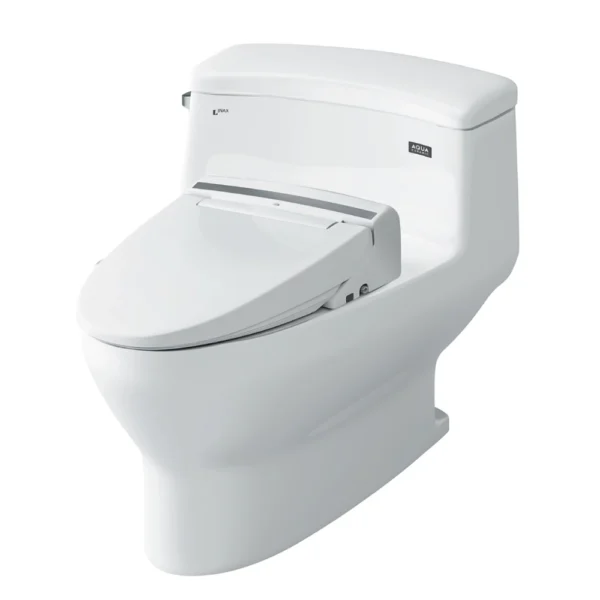 Bồn cầu INAX AC-4005+CW-KB22AVN/ BW1 (AC4005VN) 1 khối nắp điện tử CW-KB22AVN xả gạt